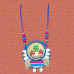 Ganesha Motif Cotton Jute Handmade Necklace Ganesha Motif Cotton Jute Handmade Necklace