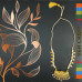 God Motif Necklace With White Pearls And Gold Colored Leafs God Motif Necklace With White Pearls And Gold Colored Leafs