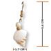 White Colored Sea Shell Earnings White Colored Sea Shell Earnings